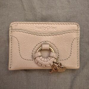 See By Chloe Cream Card Holder